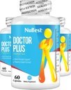 NuBest Doctor Plus - Ισχυρή φόρμουλα αντοχής οστών - Υποστηρίζει ισχυρή, υγιή οστά - Ανοσία & Ευεξία Υποστήριξη - για τα παιδιά (10+) και τους εφήβους - 3 Pack 