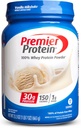 Premier protein Toz, Vanilla Milkshake, 30g protein, 1g Sugar, 100% Whey proteini, Keto Friendly, No Soy, Gluten Free, 23.3 oz (17 hizmet)