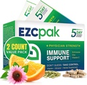 EZC Pak 5-Day Tapered Immune Support ATM - Vitamin Immune Support Supplement, Echinacea, çinko C, Immune ATMs for Yetişkinler - Immune Support Vitamins (Pack of 2)