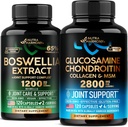 NUTRAHARMONY Glucosamine Chondroitin & Boswellia Εκχυλίσματα Καψακίων