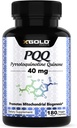 Fermented PQ 40 mg (99.7%+ Pure) – Mitochondrial Support, Energy Boost, Heart & Brain Health, Better Sleep – Non-GMO Supplement