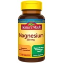Nature Made Magnesium Oxide 250 mg, Συμπληρώματα Μαγνησίου για άνδρες και γυναίκες, Υποστήριξη για τους μυς, την καρδιά, τα οστά και τα νεύρα υγεία, 100 δισκία, 100 ημέρες προσφοράς