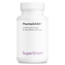 Supersmart - Pharma GABA 125mg ανά ημέρα (Patented & Highly Bioδιαθέσιμο) - Φυσικό Gamma Aminobutyric Acid GABA συμπλήρωμα 