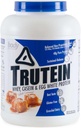 Vücut Beslenme Trutein Yüksek Protein Tozu:% 45 Whey,% 45 Casein,% 10 Egg White, Gluten-Free, Low sodyum, Grass Fed Whey Protein Toz, Gym Supplement & Breakfast Shake, Salted Caramel, 4lb