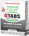 Herbal Clean - QTabs Same-Day Detox, Portre ve Discreet, 10 Tablet
