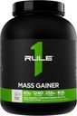 Kural 1 Mass Winer - High-Calorie Kilo Formula 1.220+ Calories, 250g+ Kompleks Carb Mix, 40g All-Whey Proteinleri (8 Hizmetler, Vanilla Crème)