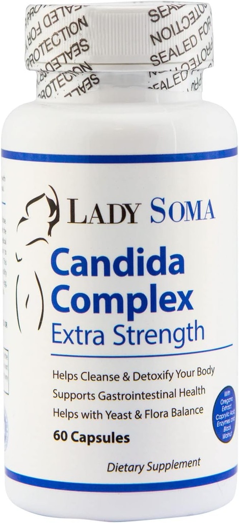 Lady Soma Candida Complex - Επιπλέον δύναμη Yeast & BV κάψουλες υπερανάπτυξης