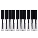 AKOAK 10 Packs 4 ml Şeffaflıklı Boş Şişe Tube Konteyner Makyajı Vials Kozmetik Alet for Eyelash growth Oil/Mascara with Brush for Home and Travel