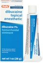 Rugby Dibucaine Topical Anesthetic% 1 Hemorrhoid Ointment - Itching ve Yanan için Ağrı Yardımı Kremi, Hemorrhoid Tedavisi, Anti Itch Cream 1 Oz (1 Pack)