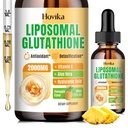 Liposomal Glutathione Supplement 2000 mg, Sıvı Glutathione Drops with Vitamin C, Master Antioksis for Immune System, Aging Defense, Skin Health, Liver Detox - Superior Abxia, Pineapple 2 Fl Oz
