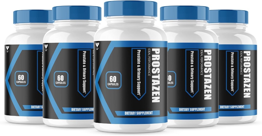 (5 Pack) Prostazen Capsules, Resmi Prostazen Pills'ı Prostate Health, Prostazen Plus Premium Prostate Formula, Prostazen for Health Prostate, Prosta Zen Pasts Yorumlar (300 Capsules)