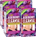 Uygulamalı Beslenme 14-Day Acai Berry Cleanse - 56 Tablet, 4 Paket - Kilo-Los Desteği Flush + Süt Butle - 112 Toplam Hizmetler