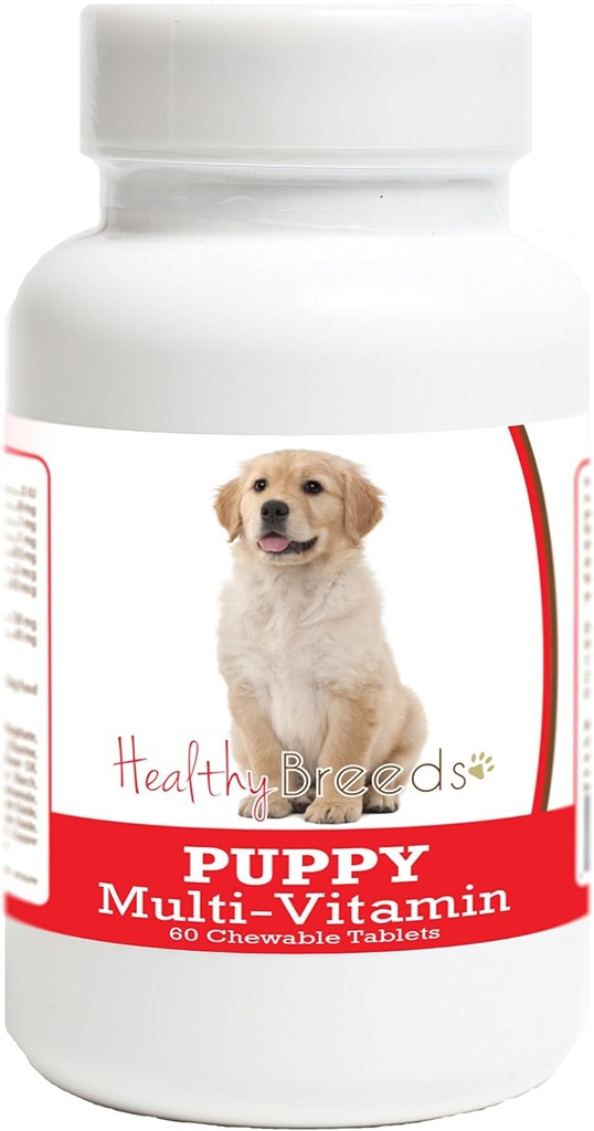 Sağlıklı Breeds Golden Retriever Puppy Dog Multivitamin Tablet 60 Kont