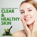 Neem Capsule (Azadirachta Indica) | Equivalent 5000 mg | Natural Skin Support | Blood Purifier | Organik Neem Leaf Herbal Supplement | 60 Veg Capsules | Made in USA