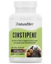 NaturalSlim, Constipation Relief, Stool Softeners Constipend, Colon Cleanser for Women & Men with Magnezyum Citrate, Aspartate & Olive Extract, 120 Sebze Capsules