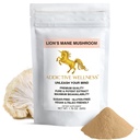 Addictive Wellness Lions Mane Supplement Toz, Premium Quality Lions Mane Mushroom Toz Dual-Extract Nootropic, Sugar Free, Vegan & Paleo Friendly Lion's Mane Mushroom Supplement - 1500 mg
