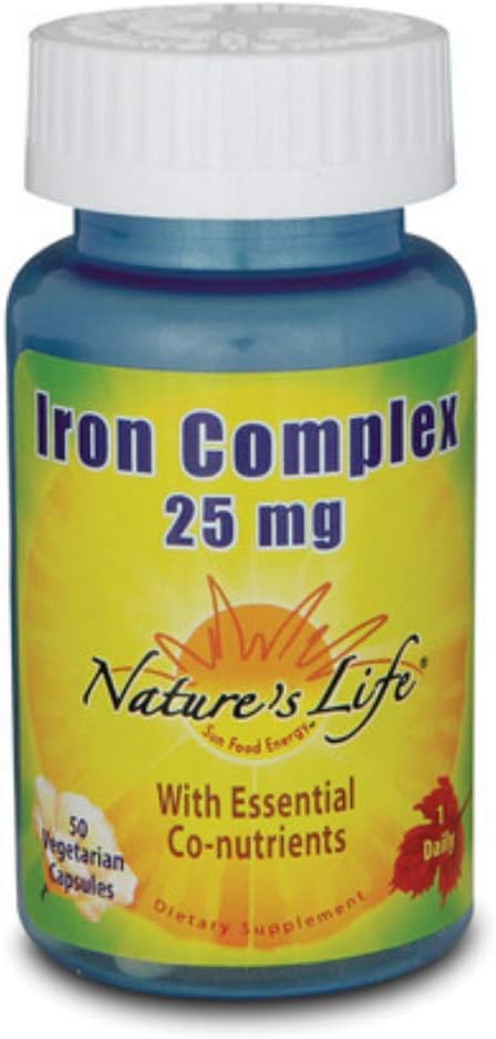 Nature's Life Iron Kompleksi | 50 ct