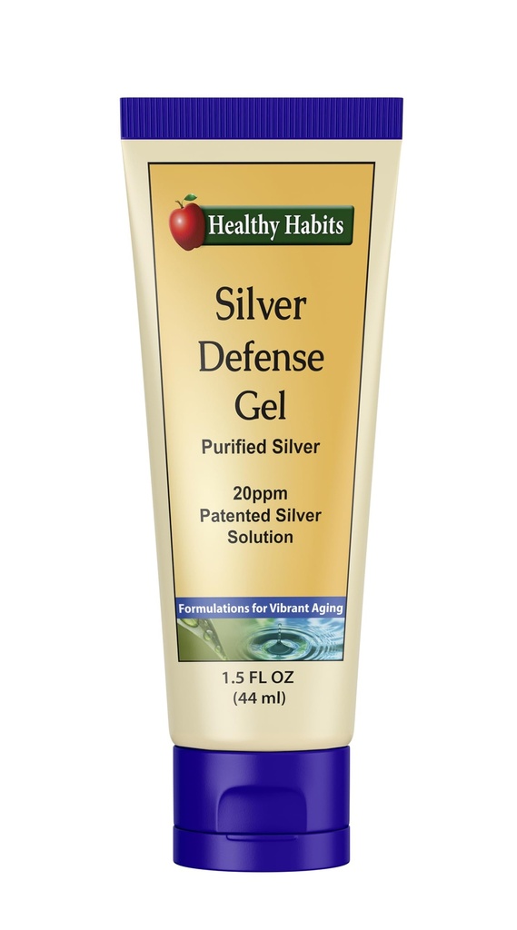 Sağlıklı Alışkanlıklar Gümüş Savunma Gel Nano Teknoloji ile Topical Colloidal Gümüş Gel