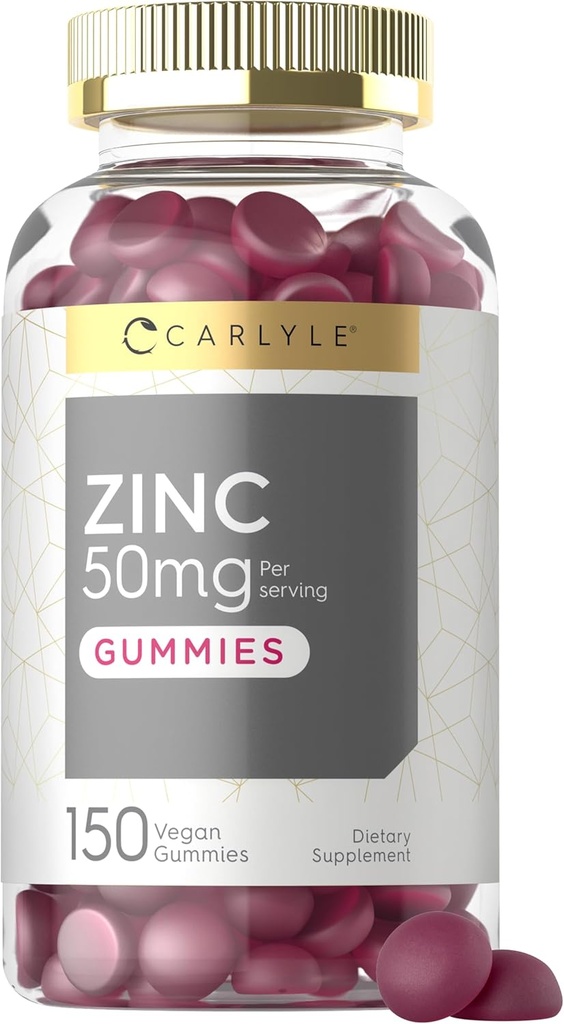 Carlyle ψευδάργυρος 50mg Gummies 