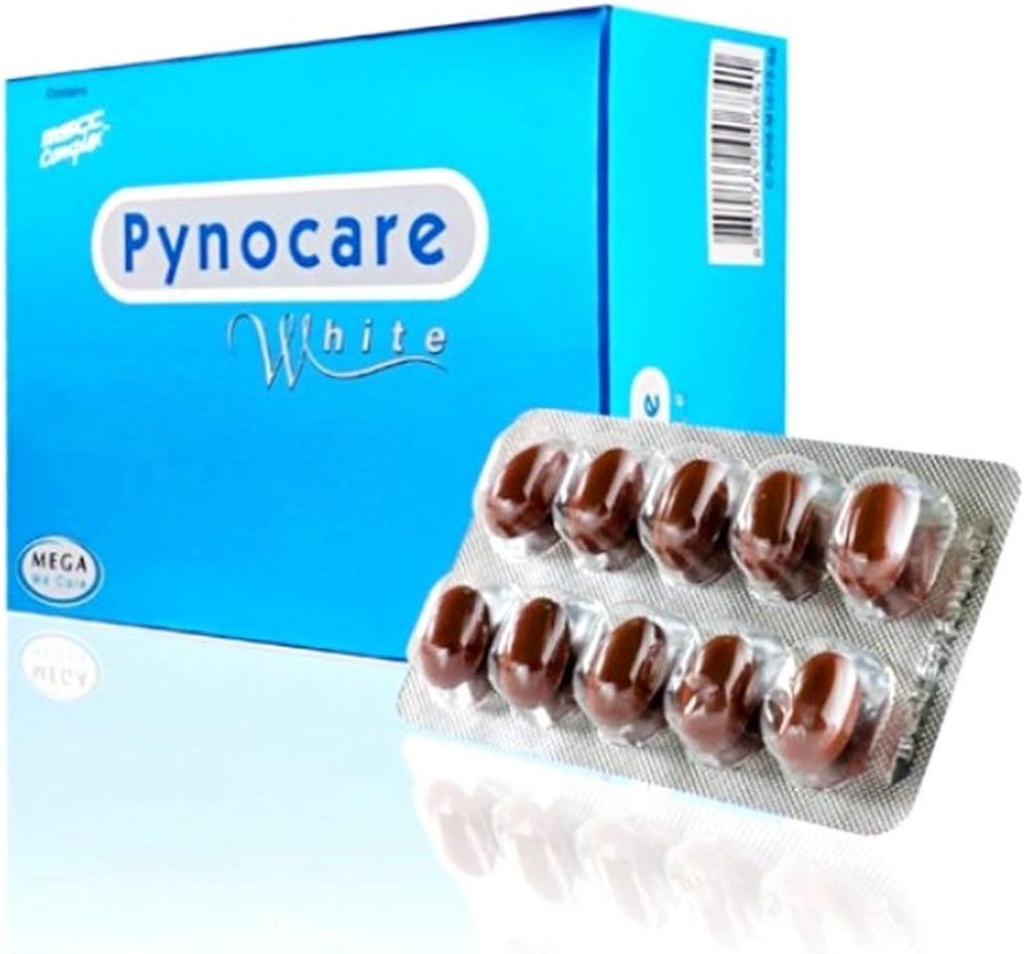 Pynocare White Treatment of Melasma 20 Capsules. [Free for You Beauty Gift]