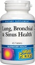 Lung, Bronchial & Sinus Sağlık Doğal Faktörler, Respiratory Health için Doğal Supplement ve Easy Breathing, 45 tablet (45 hizmet)