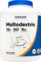 Nutricost Maltodextrin Toz 8LBS - Gluten Free, GMO Free