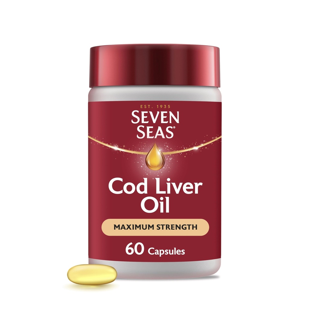 Yedi Deniz Cod Liver Oil Ekstra Yüksek Güç 60 Capsules