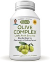 ANDREW LESSMAN Olive Complex - 120 Κάψουλες - Εκχυλίσματα φύλλων και φρούτων. Τυποποιημένη για Oleuropein και Hydroxytyrosol για την υποστήριξη της καρδιοαγγειακής και ανοσοποιητικής υγείας. Μικρά Εύκολα Καταπιείτε Καψάκια