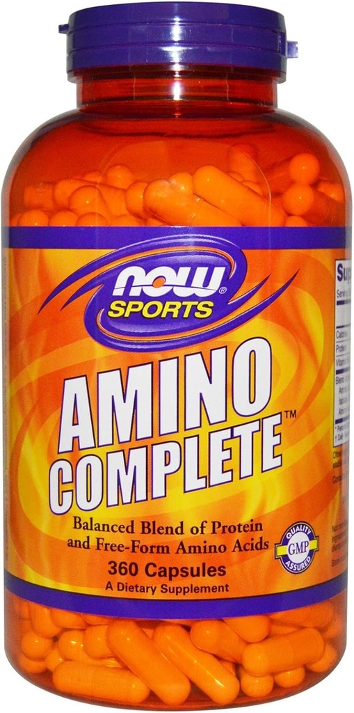 Τώρα Τρόφιμα Amino Πλήρης - 360 Κάψουλες