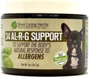 Silver Lining Herbs 34 Canine Al-R-G - Köpekler için Doğal Alerji Desteği - Bir Köpek Sağlıklı, Normal ve Doğal Yanıt Allergens - 2 Ounce Jar