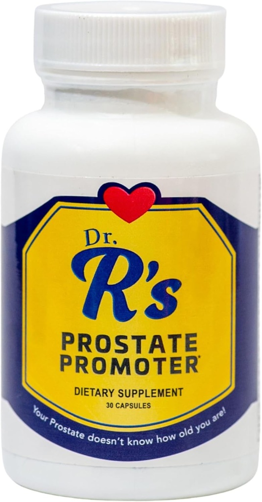 Dr. R's Prostate Supportr Saw Palmetto, Green Tea, Turmeric, Lycopene, I3C, Quercetin, Sulforaphane, Rose, Rosemary, Resveratrol, Bromelain 5mg - ABD'de yapılan Erkekler için Prostate Supplements, 30 Caps
