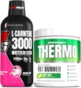 PROSUPPS L-Carnitine 3000 Stimulant Ücretsiz Sıvı Shots (31 Hizmet, Ejderha Meyvesi) ve Termo Fat Yanan Termogenic Toz (25 Hizmet, Spicy ‘Rita)
