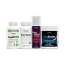 Jigsaw Health Ultimate B-free Magnesium B B- Free (B- Free), 240 δισκία, Brain Boost, 90 κάψουλες, MagRelif, 5 ουγγιά (Lotion), και MagSoothe (Raspberry Lemonade), 60 εξυπηρετούν (Jar)