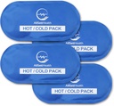 Injuries | Cold Compress, Buz Paketi, Gel Buz Paketi, Injuries için Soğuk Paketler,10.5 x 5 inç (4 Pack)