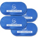 Injuries | Cold Compress, Buz Paketi, Gel Buz Paketi, Injuries için Soğuk Paketler,10.5 x 5 inç (4 Pack)