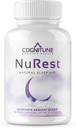 CogniTune Doğal Uyku Tamamı - Habit Şekil Uyku Pilleri, Drowsy Herbal Sleep Aid Formula w/Melatonin, Valerian Root, Lemon Balm, Chamomile, GABA, L-Theanine, Magnezyum, Amino Asits