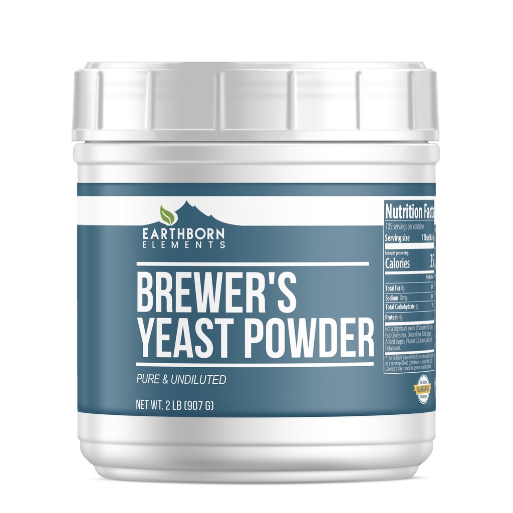 Earthborn Elements Brewer’s Yeast, Pure & Undiloted, Inactive Yeast (2 Λίρες)