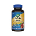 Doğanın Yolu Alive! Men's Complete Daily Multivitamin, Supports Energy Metabolism & Muscle Function*, B-Vitamins, Gluten Free, 130 Tablet (Pazar Mayıs Vary)