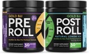 Gold BJ PreRoll ve PostRoll Jiu Jitsu Supplement Sche