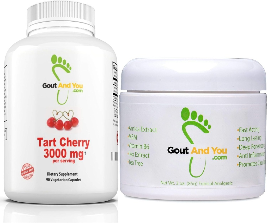 Tart Cherry Extract and Treatment Joint Discomfort Topical Cream Sche