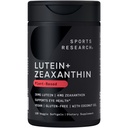 Sports Research® Lutein ve Zeaxanthin Capsules - Eye Health Support Supplement Made with Lute-Gen® and Organic Coconut Oil - Vegan Friendly & Non-GMO Onaylandı - 120 Veggie Softgels