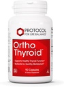 Protokol Ortho Thyroid - Sağlıklı Tiroid Fonksiyonlu* - Ashwagandha, çinko & Selenium - Non-GMO & Kosher - 90 Veg Capsules