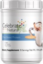 Γιορτάστε Βιταμίνες Vegan Protein Powder - All Natural Plant Based Protein Shake Mix - 20g Pea Protein & 3g Fiber, για Μετα-Βαριατρική Χειρουργική - Vanilla Chai (15 Servings)