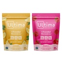 Ultima Replenisher Ηλεκτρολυτικό Ποτό σε σκόνη Mix Bundle – Χωρίς ζάχαρη – Λεμονάδα και Βατόμουρο, 20 Stickpacks – 6 Ηλεκτρολύτες και Ορυκτά – Κετοφιλικό, Vegan, Μη ΓΤΟ