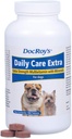 Doc Roy'un Günlük Bakım Ekstra, Köpekler için Gelişmiş Multivitamin, Destekler Enerji, Immune, Muscle, Bone and Brain Health, Vitaminler A C D3 E B Kompleksi, Iron Çinko Iodine, ABD 180 ct