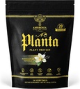 Ambrosia Planta - Premium Plant-Based Protein | Vegan & Keto Friendly | Gourmet Flavors with No Bloating or Stomach Upset | Gluten & Soy Free | No Added Sugar | 14 Servings | (Vanilla)