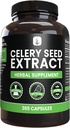 PURE ORIGINAL INGREDIENTS Celery Seed Extract, (365 Capsules), Magnezyum Or Rice Fillers, Always Pure, Lab TY