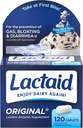 Lactaid Enzyme Caplets Original - 120 Caplets, 6 Paket