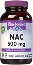 Bluebonnet NAC 500 mg Vitamin Capsules, 60 Kont