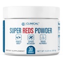 Klinik Etkileri Super Reds Toz - Superfood Toz Antioksit - Polyols Supplement with Probiyotiks for Energy, Immunity and Gut Health - 30 Servisler